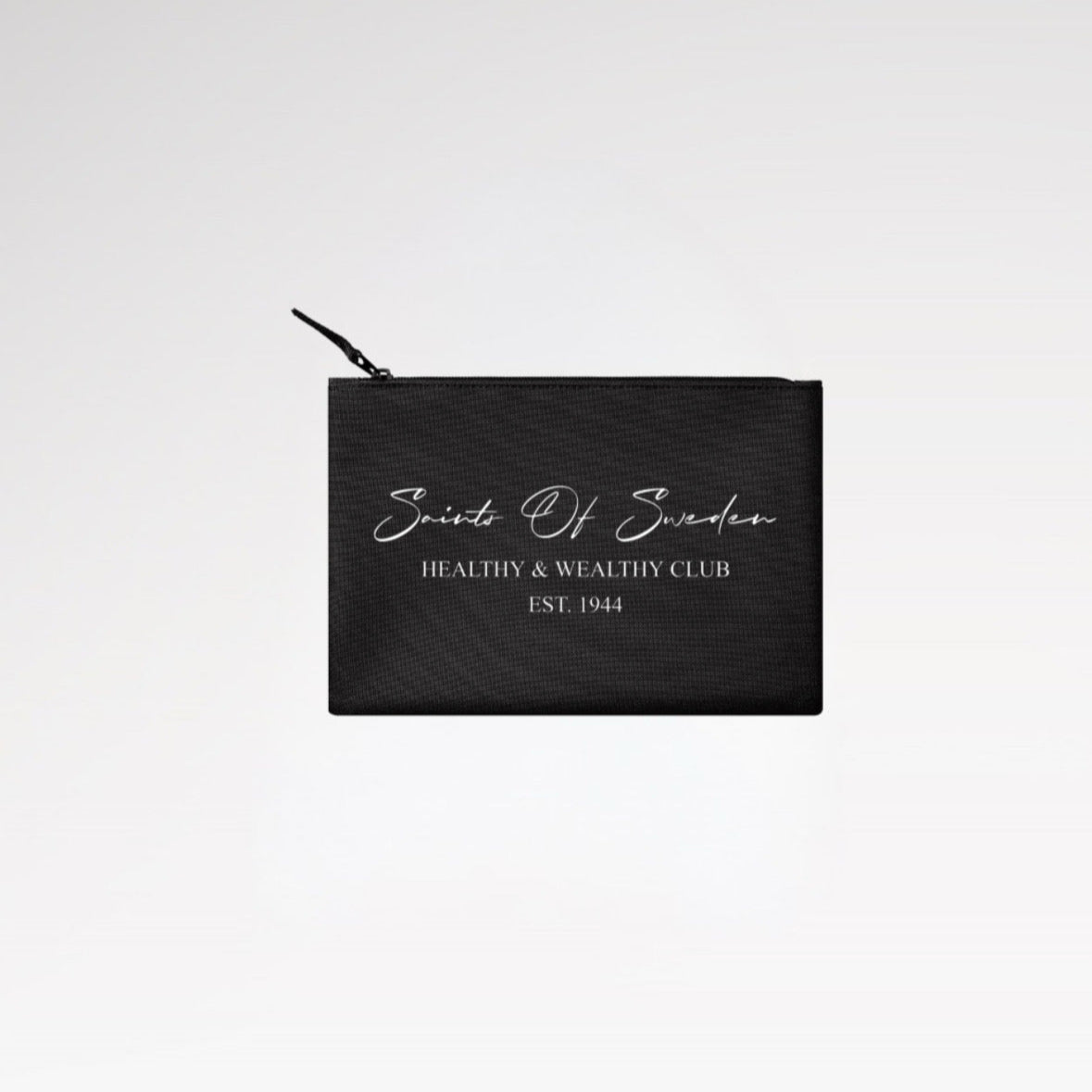 Saints Of Sweden Black Healthy & Wealthy Pouch