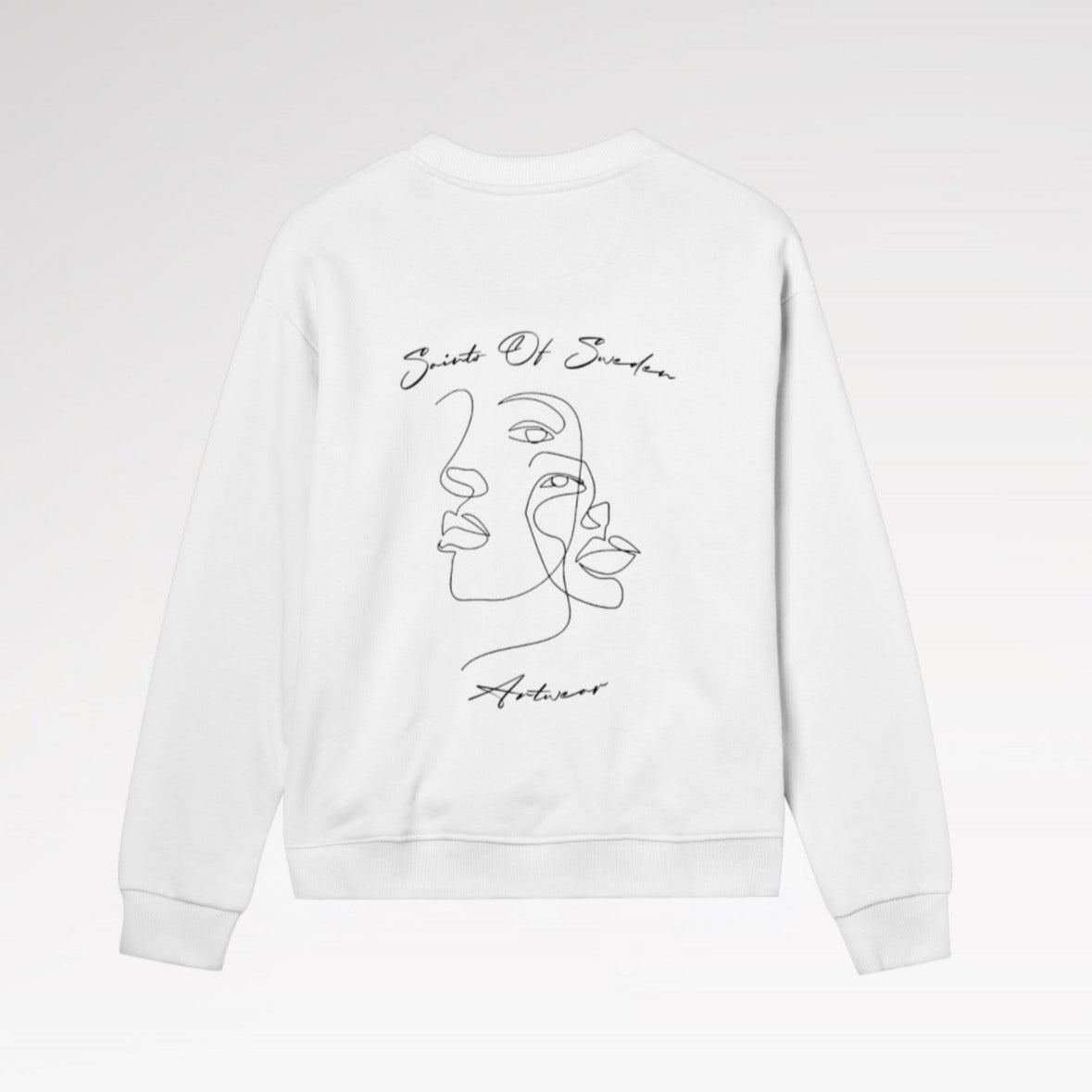 Saints Of Sweden White ArtWear Atelier Women Sweater