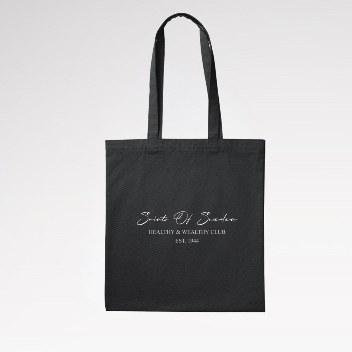 Classic Black Saints Of Sweden Small Tote Bag